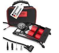 HEYNER 22500N Pompe à pied rouge/noir