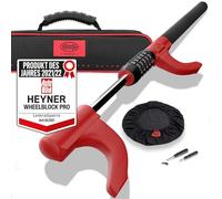 HEYNER® Antivol de direction Antidémarrage avec serrure à combinaison Antivol WheelBlock PRO