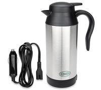 HEYNER® Bouilloire de voiture en acier inoxydable Bouilloire de voyage fonction maintien au chaud 750ml 24V allume-cigare