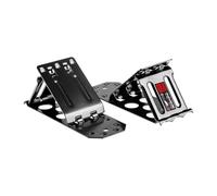 HEYNER® Cales de roue Cales de stationnement en métal Cales pliables 1 paire (2 pièces) Universel pour véhicules arrêt de roulement