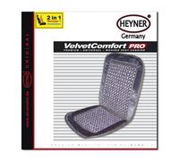 HEYNER® Coussin en Forme de Boule de Bois - Gris - Classique - Compatible avec VW T1 T2 T3 T4 T5 T6 Bus Van Camping Roadtrip