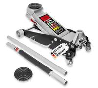 HEYNER® Cric de manœuvre 2,5 t - Levage Rapide, alu-Acier, 100-460 mm, revêtement Caoutchouc, léger & Robuste