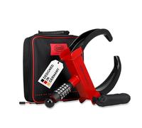 HEYNER® Griffe de Roue avec Passage de Roue et Protection de Jante, antidémarrage avec Sacoche pour Voiture, remorque, camionnette