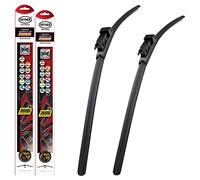 Heyner HSF2323PT Paire de balais d'essuie-glace ultraplat de haute qualité, pour véhicule Saab 93 (2007-2012) - 580 mm-580 mm