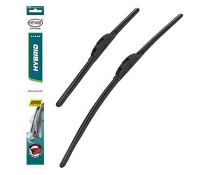 HEYNER® Jeu d'essuie-glace HYBRID - 65 cm - 40 cm - Côté conducteur et passager - Qualité supérieure
