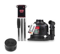 HEYNER® Kit de crics Extra-Plats 10 t, avec Patins en Caoutchouc, 125-225 mm