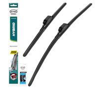 HEYNER® Kit d'essuie-glace 600 mm & 480 mm Kit côté conducteur & passager qualité PREMIUM