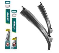 HEYNER® Kit d'essuie-glace compatible avec VOLVO C70 II Cabriolet (03.2006 - 12.2013) HYBRID balai d’essuie-glace plat