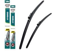 Heyner Lot de balais d'essuie-glace hybrides 71,1 cm 30,5 cm, pour Renault Clio à partir de 2020 HH2812TLB