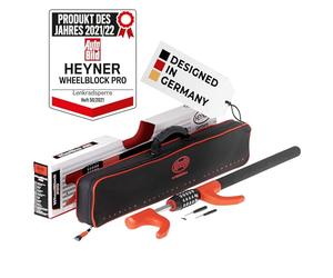 HEYNER® Verrouillage du volant pour CARADO T447 Antidémarrage avec serrure à combinaison, dispositif antivol extra-long