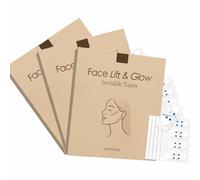Heynip Face Lift Invisible Tapes,Bande Anti Frottement Cuisse Femme,Instant Lift&Glow Invisible Patches,Instant Skin Lift,Patches Du Corps à L'épreuve De La Transpiration,Les Cuisses Lift Tape (300PC)