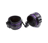 Heyokoy Bracelet à chaîne réglable noir-violet avec détail chaîne, bracelet d'inspiration gothique parfait pour les fêtes et les aventures