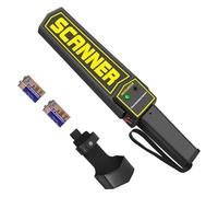 HEYOURTOR Détecteur de métaux portatif, baguette de sécurité, baguette de scanner de sécurité multifonction pour la détection de métaux et d'armes