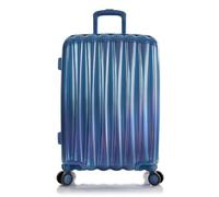 Heys Astro 4 roulettes Trolley M 66 cm avec soufflet d'extension bleu