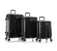 Heys Black Camo 4 roulettes Set de valises 3 pièces avec soufflet d'extension noir