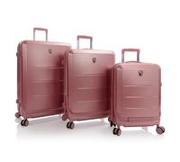 Heys EZ Fashion 4 roulettes Set de valises 3 pièces avec soufflet d'extension or rose