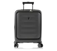 Heys Hatch 4 roulettes Trolley de cabine 53 cm Compartiment pour ordinateur portable avec soufflet d'extension noir
