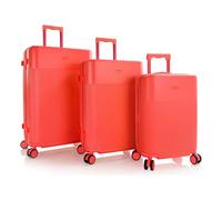 Heys HiLite 4 roulettes Set de valises 3 pièces avec soufflet d'extension orange