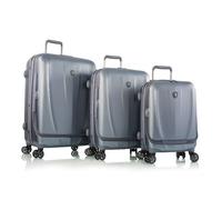 Heys Vantage 4 roulettes Set de valises 3 pièces avec soufflet d'extension gris