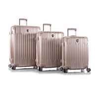 Heys Xtrak 4 roulettes Set de valises 3 pièces avec soufflet d'extension couleur bronze