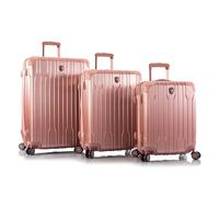 Heys Xtrak 4 roulettes Set de valises 3 pièces avec soufflet d'extension jaune