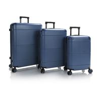 Heys Zen 4 roulettes Set de valises 3 pièces avec soufflet d'extension bleu
