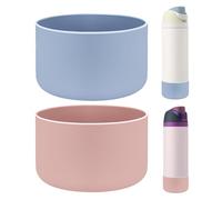 HEYSKAY Lot de 2 bottes en silicone pour bouteille d'eau Owala de 700 ml, manchon de protection antidérapant pour bouteille d'eau Owala Twist, FreeSip and Flip en acier inoxydable, sans BPA, base