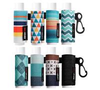 HEYSKAY Lot de 8 manchons de baume à lèvres en vrac - Compact - À clipser - Pour rouge à lèvres - Support élastique