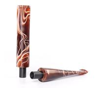 Heysong HSBE0156X2 Lot de 2 embouts de rechange pour pipe à tabac 9 mm Couleur café