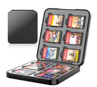 HEYSTOP Boîtier de Cartouches pour Nintendo Switch 2 Étui de Stockage 12 Cartes de Jeux Porte-Cartes Mémoire Fermeture Magnétique pour Accessoire Nintendo Switch 2