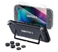 HEYSTOP Coque de Protection Compatible avec Nintendo Switch 2 Console Slim Design Creux, Absorbe Les Chocs et Anti Rayures Housse pour Nintendo Switch OLED Modèle 2025 Dernière Version
