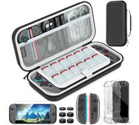 HEYSTOP Étui de Protection pour Nintendo Switch 2 Kit D'accessoires Housse Pochette Switch 2, Coque de Protection Dockable Switch 2 avec Protecteur D'écran Switch 2 pour Console Nintendo Switch 2