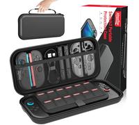 HEYSTOP Étui pour Nintendo Switch 2 Accessoires 2025 Dernier Modèle Protection Housse de Transport Rigide Portable Pochette de Transport pour Nintendo Switch 2 - Intérieur Doux et Poche Filet