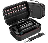 HEYSTOP Étui pour Nintendo Switch 2 Protection Housse de Voyage Rigide et Portable avec Grande Capacité de Stockage et 18 Emplacements pour Cartes de Jeu pour Console Nintendo Switch 2 et Accessoires
