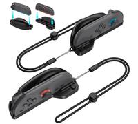 HEYSTOP Switch 2 Souris Grip Support pour Nintendo Switch 2 Mouse Stand pour Joycon Nintendo Switch 2 avec Dragonne Réglable,Contrôle Optimisé Switch 2 Support Manette pour JoyCon Grip Switch 2,Noir