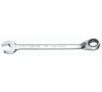 Heytec 50725010080 Clé mixte à cliquet réversible, Argent, 10 mm