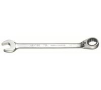 Heytec 50725030080 Clé mixte à cliquet réversible, Argent, 30 mm