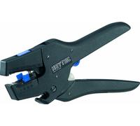 Heytec 50812211900 Pince à dénuder automatique, Noir/bleu, 200 mm