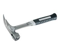 Heytec 50815160021 Marteau de charpentier tout Acier, Argent/noir