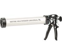 Heytec 50817910300 Multipower Universal Pistolet pour silicone, Blanc/noir, XL
