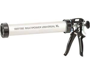 Heytec 50817910300 Multipower Universal Pistolet pour silicone, Blanc/noir, XL