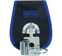 Heytec 50880700400 Sac de ceinture pour marteau, Bleu/noir/argent