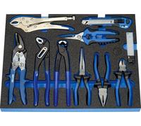 HEYTEC Modul*** Jeu de pinces pour servante d'atelier 10 pièces