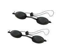 Heyumybit Lunettes Bronzage,2 Pièces Lunettes de Sécurité Solarium,Luminothérapie Solariums et Lampes UV Convient à la Clinique de Beauté ou à la Maison