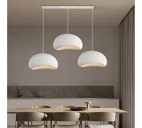 HEYUN Lampe Suspendue Wabi-sabi Blanche E27 Lampes Suspendues Lumières De Restaurant Lampe À Suspension De Bar Créative Style Pour Salle À Manger Salon De Thé Salon Café Cuisine(A2)