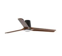 HEYWOOD TUB L Ventilateur de plafond noir avec lumière 33839-1TW