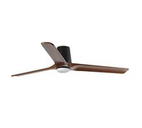 HEYWOOD TUB L Ventilateur de plafond noir avec lumière 33839-1TW