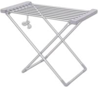 Herzberg HG8070-WHT, Séchoir Électrique, Séchage Rapide, Économie d'Énergie, Silencieux, Compact, 8 Tubes Chauffants, Déshumidification, Antibactérien, Facile à Installer et Utiliser, 120W, Blanc
