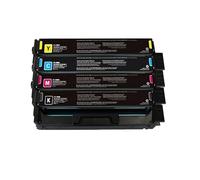 HEZHAOWH 1piece CS439 Toner Cartridge with Chip Compatible for Le-Mark CS439/CS439DN Printer Standard Capacity 1500page(Cyan)