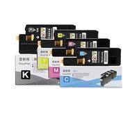 HEZHAOWH 4pcs Toner Cartridge Compatible for F-JI XE-Ox D-cuPrinter CP115w CM115w CP115 CP116w CP225w CP118W CM118W CP225W with Chip